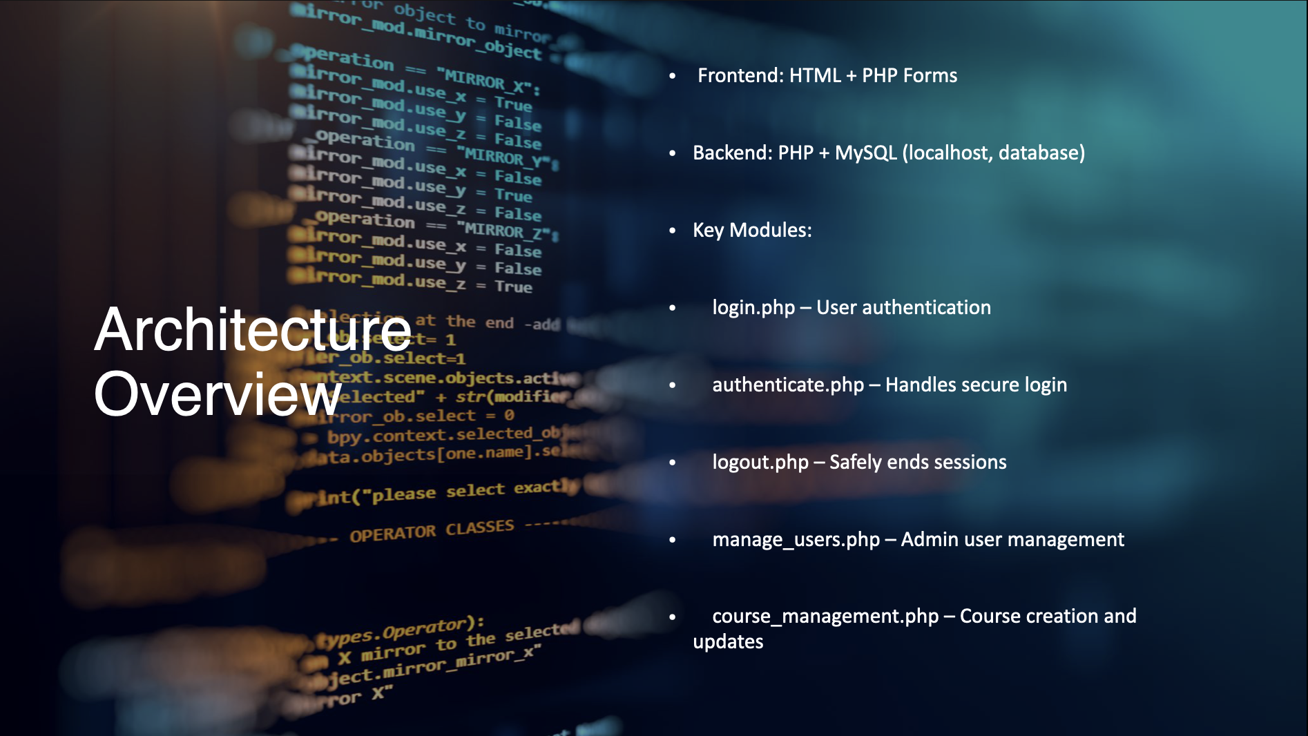 Project image
